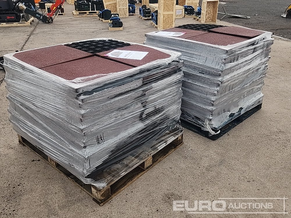 Pallet of Acoustic Underlay Flooring Rubber Tiles, 500mm x 500mm x 45mm (2 of) - ציוד בנייה: תמונה 3 Pallet of Acoustic Underlay Flooring Rubber Tiles, 500mm x 500mm x 45mm (2 of) - ציוד בנייה: תמונה 3