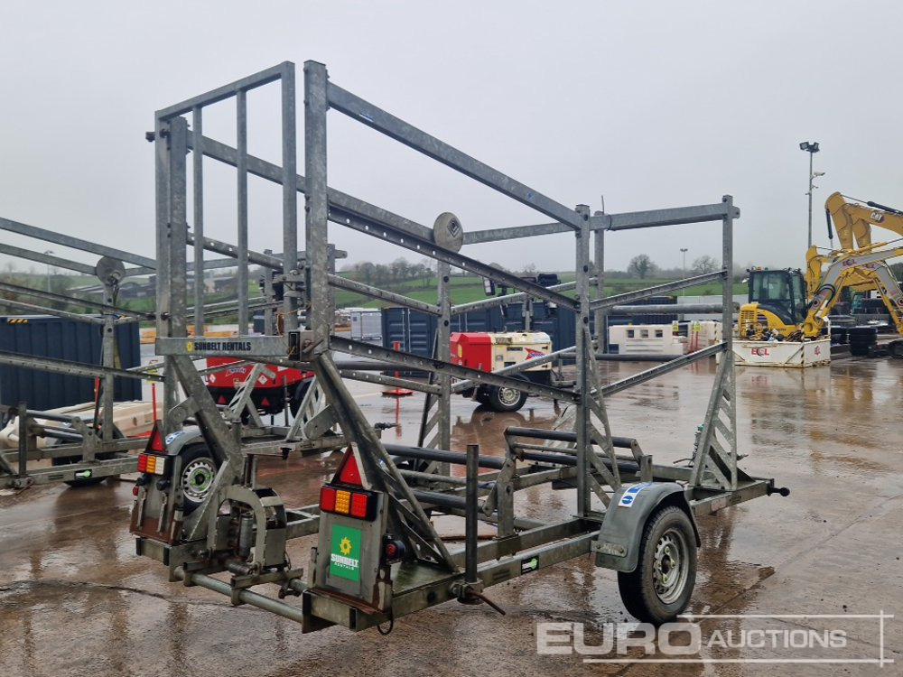 Pipe Reel Trailer - קרון נגרר לצמחים: תמונה 3 Pipe Reel Trailer - קרון נגרר לצמחים: תמונה 3