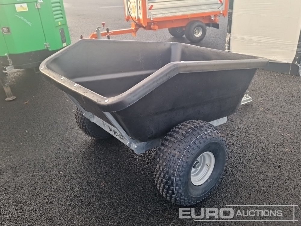 Plastic Tipping Trailer to suit Quad - קרון נגרר לצמחים: תמונה 3 Plastic Tipping Trailer to suit Quad - קרון נגרר לצמחים: תמונה 3