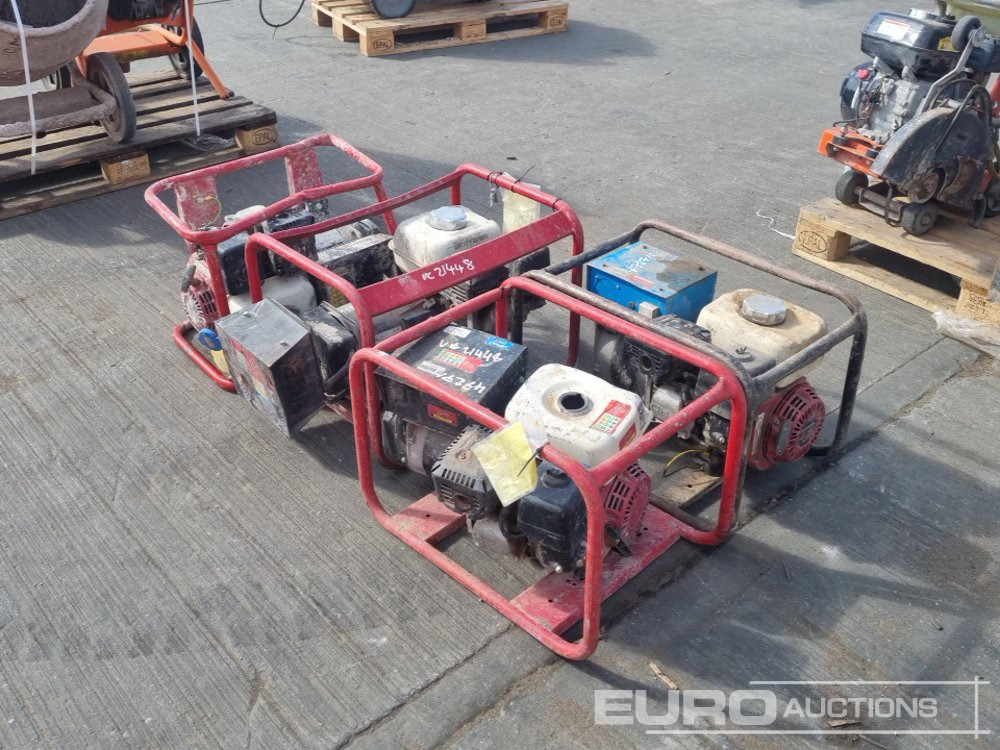 Pramac 2.4kVA Generator (3 of), Stephill Generator, Honda Engine - ערכת גנרטורים: תמונה 3 Pramac 2.4kVA Generator (3 of), Stephill Generator, Honda Engine - ערכת גנרטורים: תמונה 3