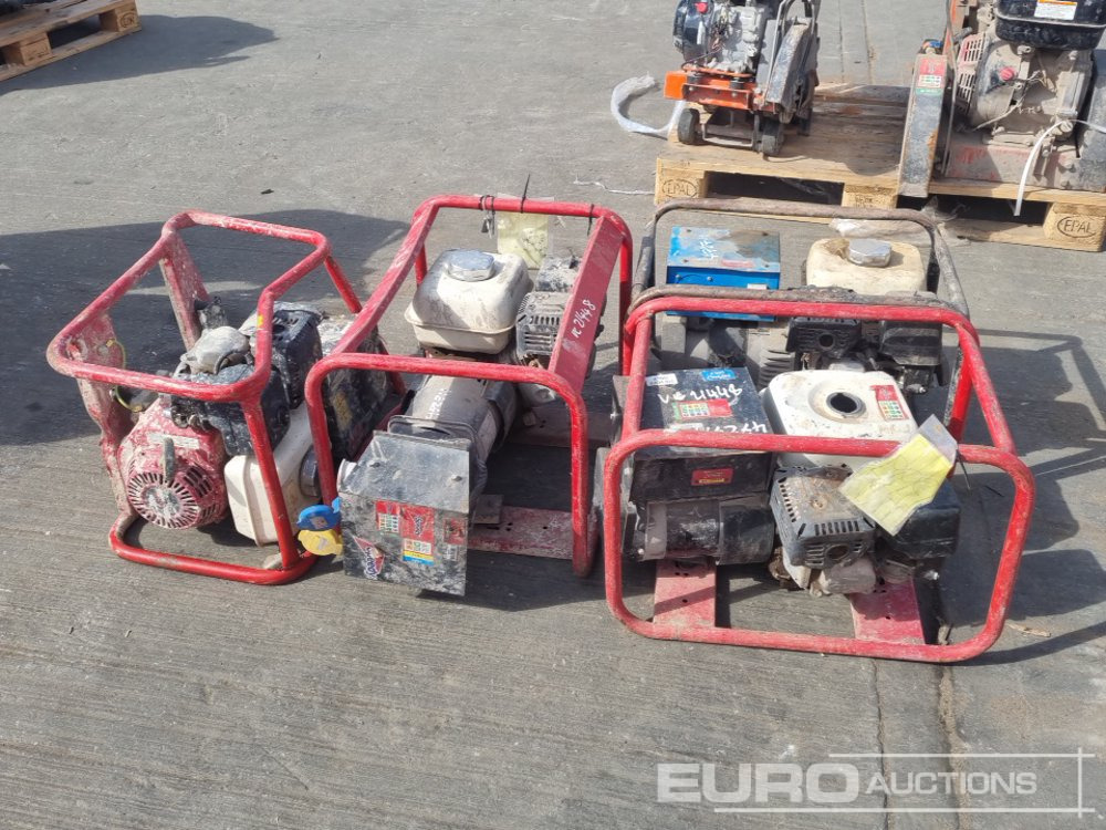 Pramac 2.4kVA Generator (3 of), Stephill Generator, Honda Engine - ערכת גנרטורים: תמונה 2 Pramac 2.4kVA Generator (3 of), Stephill Generator, Honda Engine - ערכת גנרטורים: תמונה 2