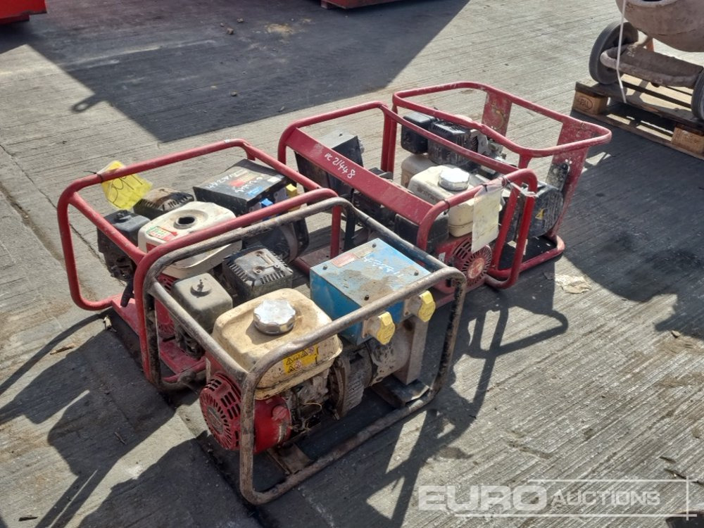 Pramac 2.4kVA Generator (3 of), Stephill Generator, Honda Engine - ערכת גנרטורים: תמונה 5 Pramac 2.4kVA Generator (3 of), Stephill Generator, Honda Engine - ערכת גנרטורים: תמונה 5