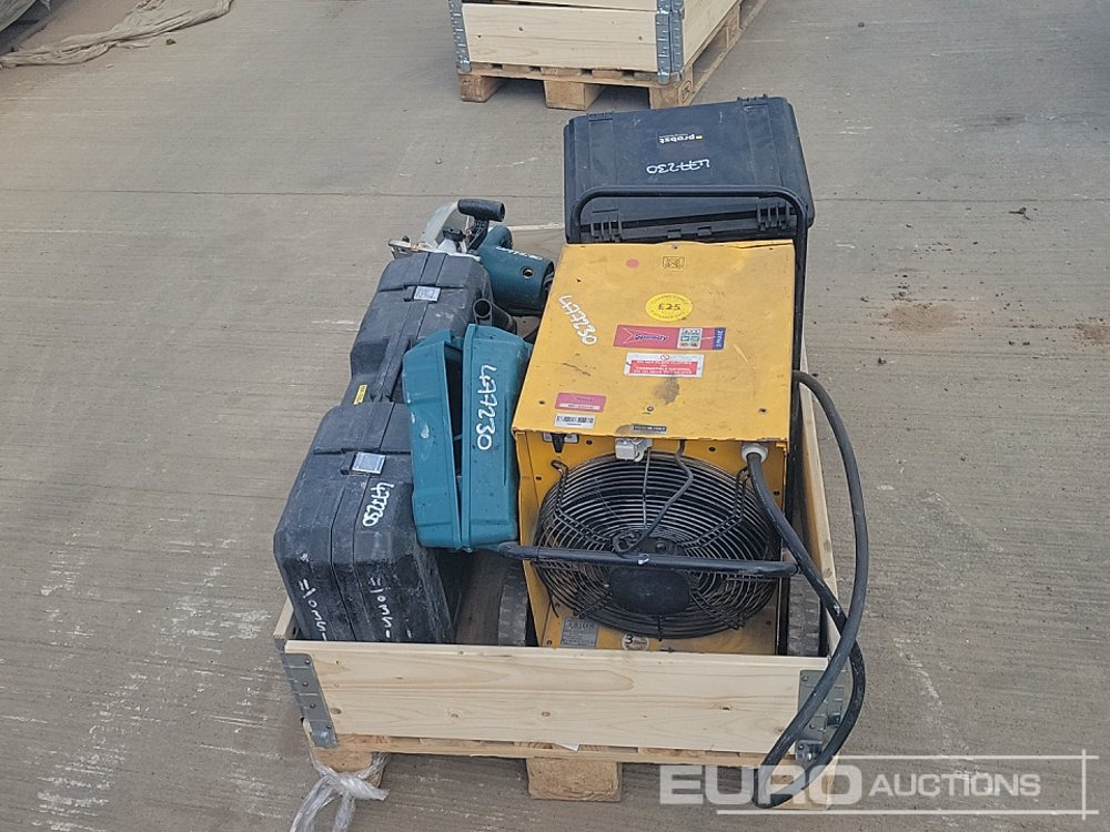 Probst FXAH120 Cordless Vacuum Lift (3 of), Makita 110 Volt Circular Saw, Makita Cordless Resipricating Saw, 415 Volt Masters Space Heater, 110 Volt Milwaukee Hammer Drill - ציוד בנייה: תמונה 4 Probst FXAH120 Cordless Vacuum Lift (3 of), Makita 110 Volt Circular Saw, Makita Cordless Resipricating Saw, 415 Volt Masters Space Heater, 110 Volt Milwaukee Hammer Drill - ציוד בנייה: תמונה 4