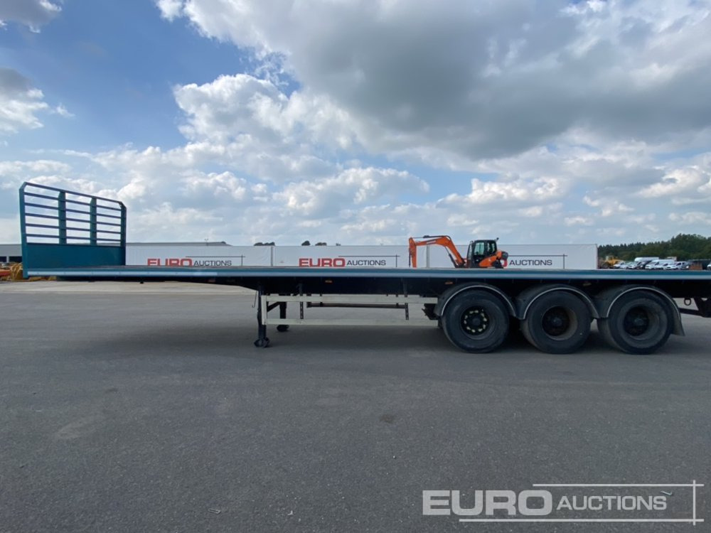SDC 40' Tri Axle Flat Trailer, BPW Axles - סמיטריילר צד נופל/ שטוח: תמונה 2 SDC 40' Tri Axle Flat Trailer, BPW Axles - סמיטריילר צד נופל/ שטוח: תמונה 2