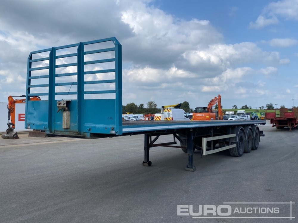 SDC 40' Tri Axle Flat Trailer, BPW Axles - סמיטריילר צד נופל/ שטוח: תמונה 1 SDC 40' Tri Axle Flat Trailer, BPW Axles - סמיטריילר צד נופל/ שטוח: תמונה 1
