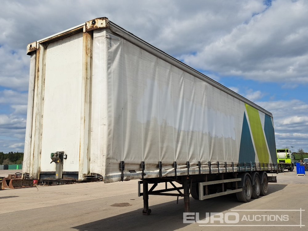 SDC 45' Tri Axle Curtainsider Trailer, BPW Axles, - סמיטריילר עם וילונות צד: תמונה 1 SDC 45' Tri Axle Curtainsider Trailer, BPW Axles, - סמיטריילר עם וילונות צד: תמונה 1