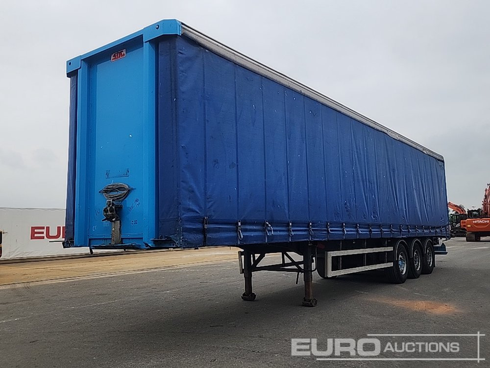 SDC 45' Tri Axle Curtainsider Trailer - סמיטריילר עם וילונות צד: תמונה 1 SDC 45' Tri Axle Curtainsider Trailer - סמיטריילר עם וילונות צד: תמונה 1