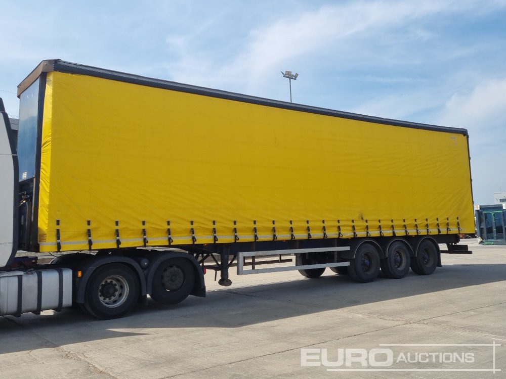 SDC Tri Axle Curtainsider Trailer - סמיטריילר עם וילונות צד: תמונה 1 SDC Tri Axle Curtainsider Trailer - סמיטריילר עם וילונות צד: תמונה 1