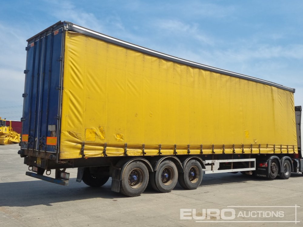 SDC Tri Axle Curtainsider Trailer - סמיטריילר עם וילונות צד: תמונה 5 SDC Tri Axle Curtainsider Trailer - סמיטריילר עם וילונות צד: תמונה 5