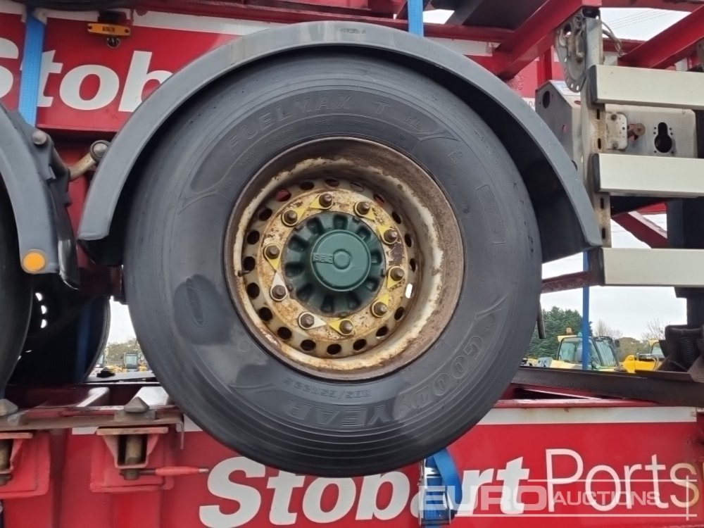 סמיטריילר צד נופל/ שטוח SDC Tri Axle Sliding Skeletal Trailer (3 of): תמונה 41 סמיטריילר צד נופל/ שטוח SDC Tri Axle Sliding Skeletal Trailer (3 of): תמונה 41