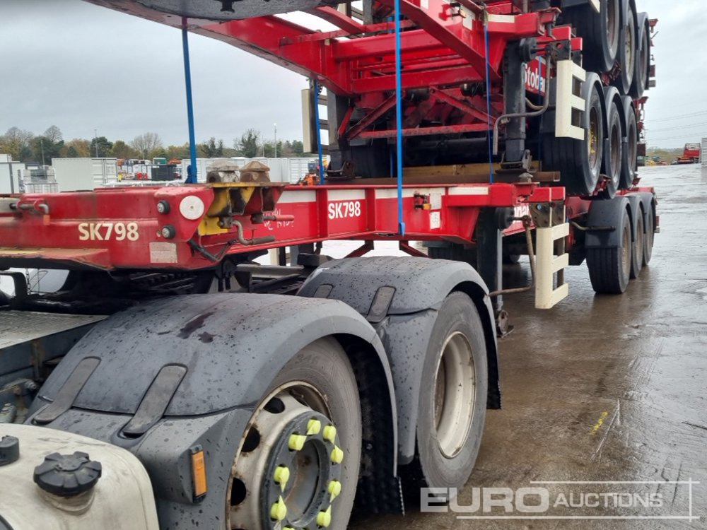 סמיטריילר צד נופל/ שטוח SDC Tri Axle Sliding Skeletal Trailer (3 of): תמונה 32 סמיטריילר צד נופל/ שטוח SDC Tri Axle Sliding Skeletal Trailer (3 of): תמונה 32