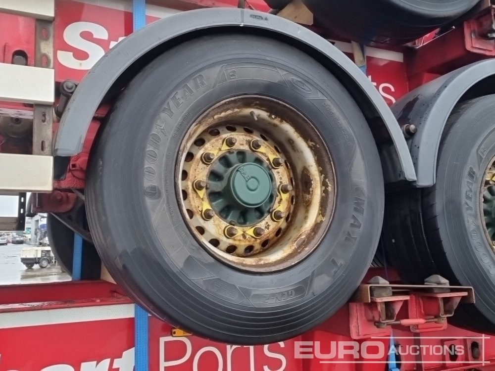 סמיטריילר צד נופל/ שטוח SDC Tri Axle Sliding Skeletal Trailer (3 of): תמונה 36 סמיטריילר צד נופל/ שטוח SDC Tri Axle Sliding Skeletal Trailer (3 of): תמונה 36