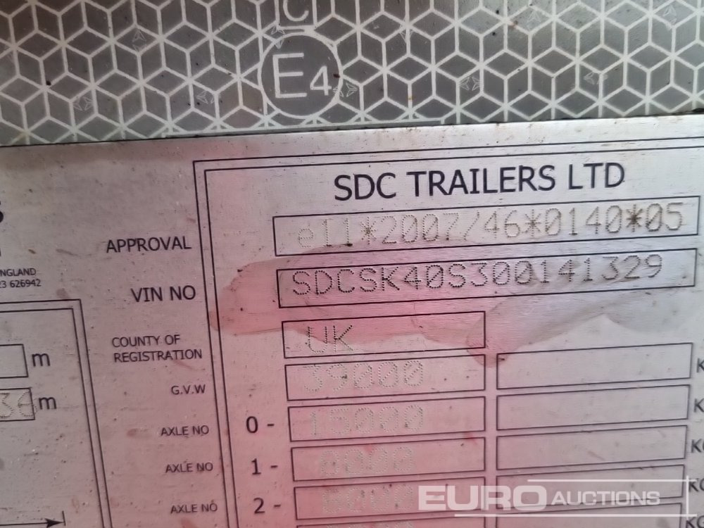 סמיטריילר צד נופל/ שטוח SDC Tri Axle Sliding Skeletal Trailer (3 of): תמונה 35 סמיטריילר צד נופל/ שטוח SDC Tri Axle Sliding Skeletal Trailer (3 of): תמונה 35