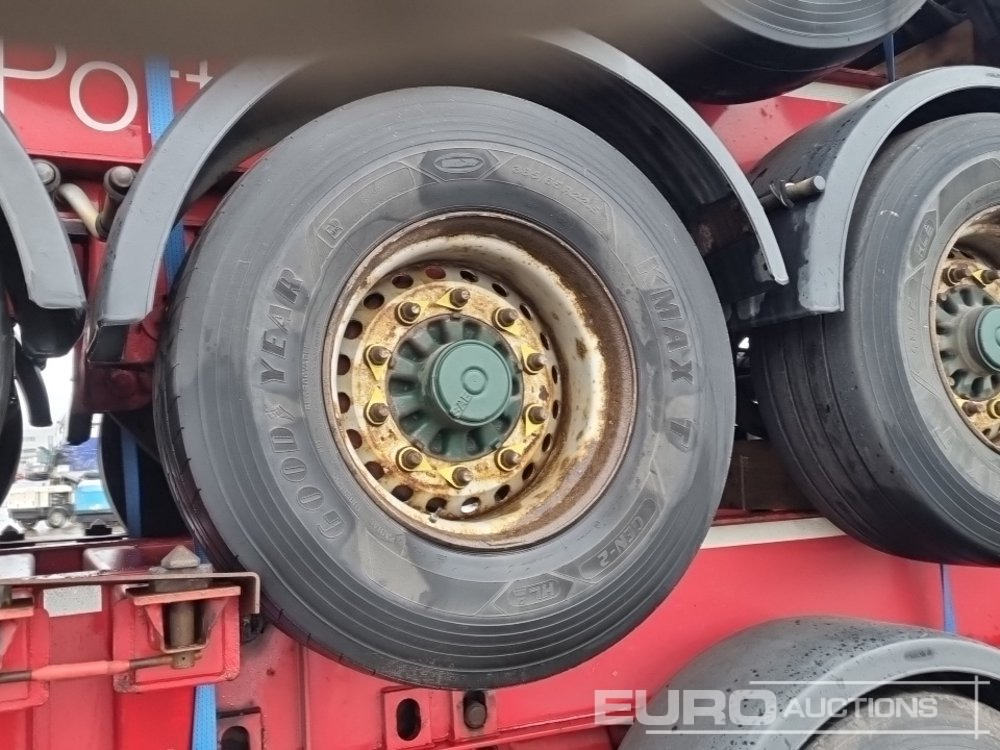 סמיטריילר צד נופל/ שטוח SDC Tri Axle Sliding Skeletal Trailer (3 of): תמונה 37 סמיטריילר צד נופל/ שטוח SDC Tri Axle Sliding Skeletal Trailer (3 of): תמונה 37