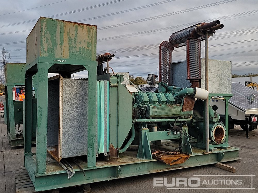 SPP 8" Skid Mounted Water Pump, Fiat V8 Engine - משאבת מים: תמונה 2 SPP 8" Skid Mounted Water Pump, Fiat V8 Engine - משאבת מים: תמונה 2