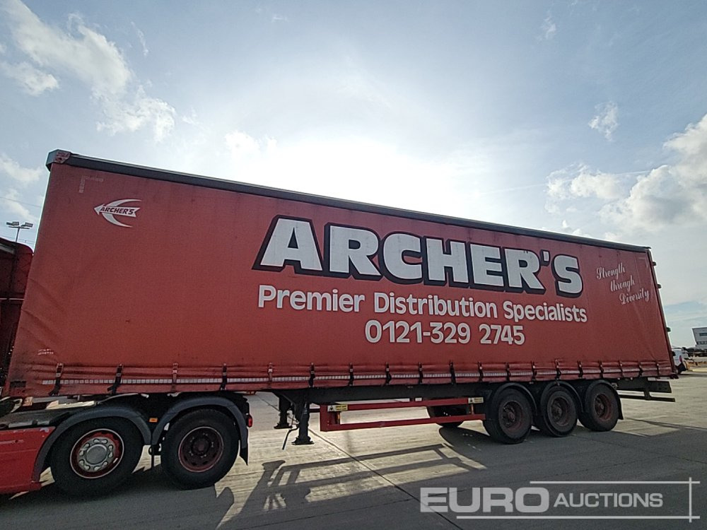 Schmidtz Tri Axle Curtainsider Trailer - סמיטריילר עם וילונות צד: תמונה 2 Schmidtz Tri Axle Curtainsider Trailer - סמיטריילר עם וילונות צד: תמונה 2