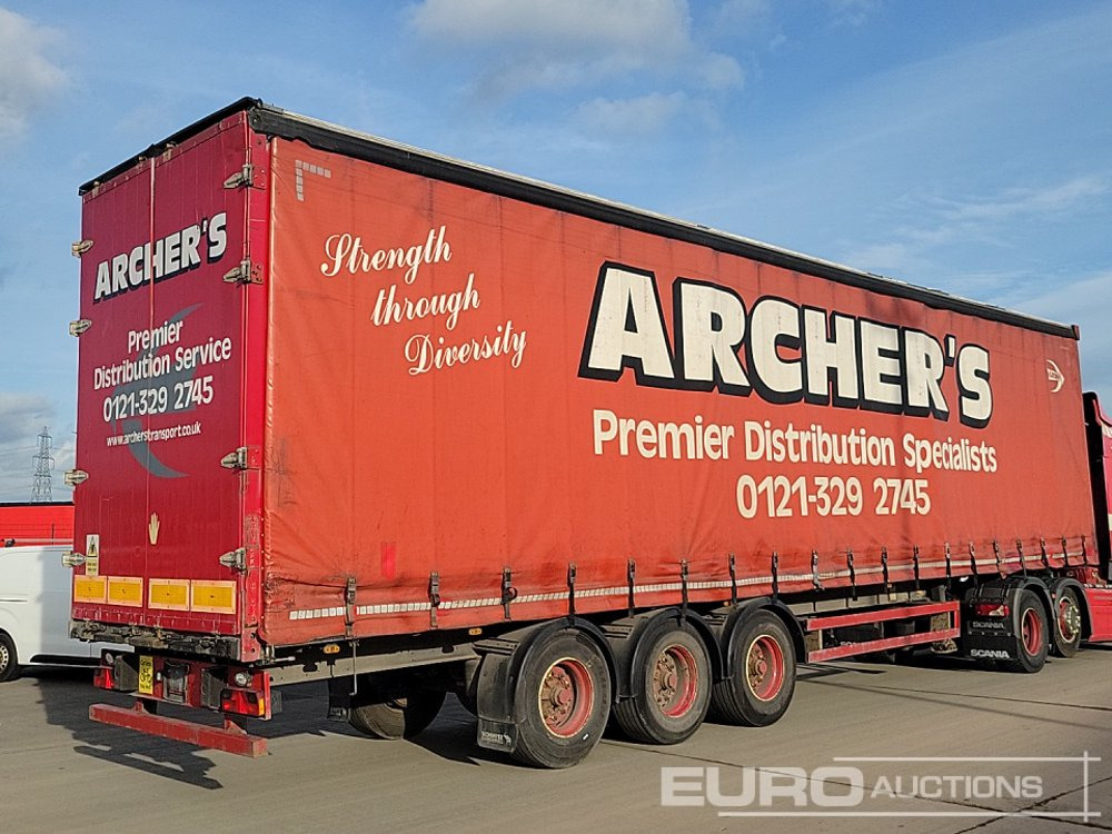 Schmidtz Tri Axle Curtainsider Trailer - סמיטריילר עם וילונות צד: תמונה 5 Schmidtz Tri Axle Curtainsider Trailer - סמיטריילר עם וילונות צד: תמונה 5