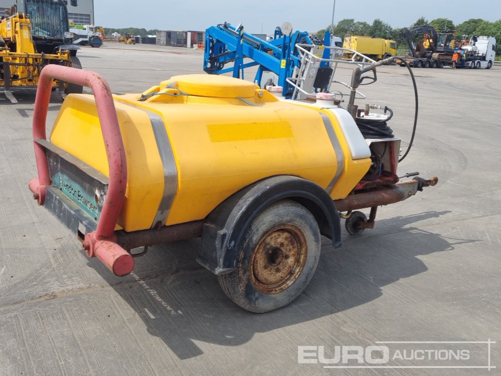 Single Axle Plastic Water Bowser, Yanmar Pressure Washer - מכונת לניקוי בלחץ: תמונה 5 Single Axle Plastic Water Bowser, Yanmar Pressure Washer - מכונת לניקוי בלחץ: תמונה 5