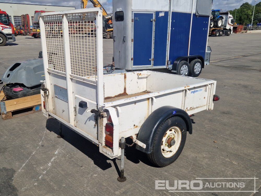 Single Axle Trailer, Ramp - קרון נגרר לצמחים: תמונה 5 Single Axle Trailer, Ramp - קרון נגרר לצמחים: תמונה 5