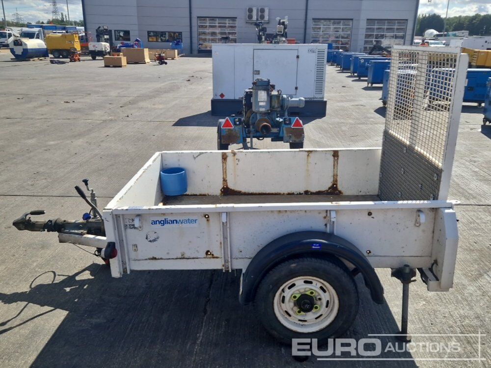 Single Axle Trailer, Ramp - קרון נגרר לצמחים: תמונה 2 Single Axle Trailer, Ramp - קרון נגרר לצמחים: תמונה 2