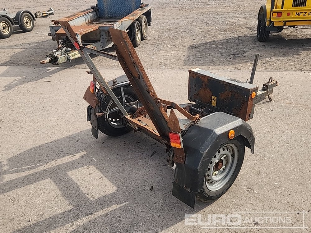 Single Axle Trailer to suit Pedestrian Roller - קרון נגרר לצמחים: תמונה 3 Single Axle Trailer to suit Pedestrian Roller - קרון נגרר לצמחים: תמונה 3