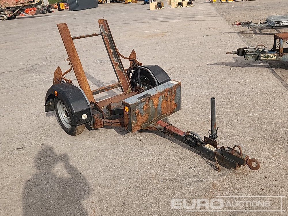 Single Axle Trailer to suit Pedestrian Roller - קרון נגרר לצמחים: תמונה 4 Single Axle Trailer to suit Pedestrian Roller - קרון נגרר לצמחים: תמונה 4