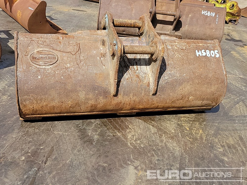 Strickland 84" Ditching Bucket 80mm Pin to suit 20 Ton Excavator - דלי: תמונה 4 Strickland 84" Ditching Bucket 80mm Pin to suit 20 Ton Excavator - דלי: תמונה 4