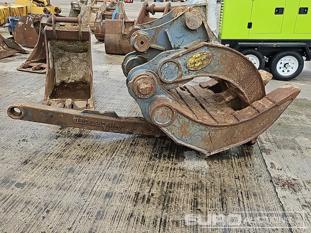 Strickland Manual 5 Finger Grab 80mm Pin to suit 20 Ton Excavator - צרופה עבור מחפר: תמונה 2 Strickland Manual 5 Finger Grab 80mm Pin to suit 20 Ton Excavator - צרופה עבור מחפר: תמונה 2