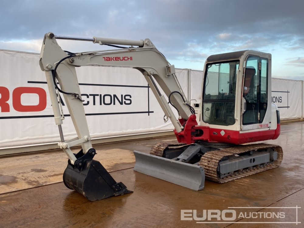 Takeuchi TB150 - מיני מחפר: תמונה 1 Takeuchi TB150 - מיני מחפר: תמונה 1