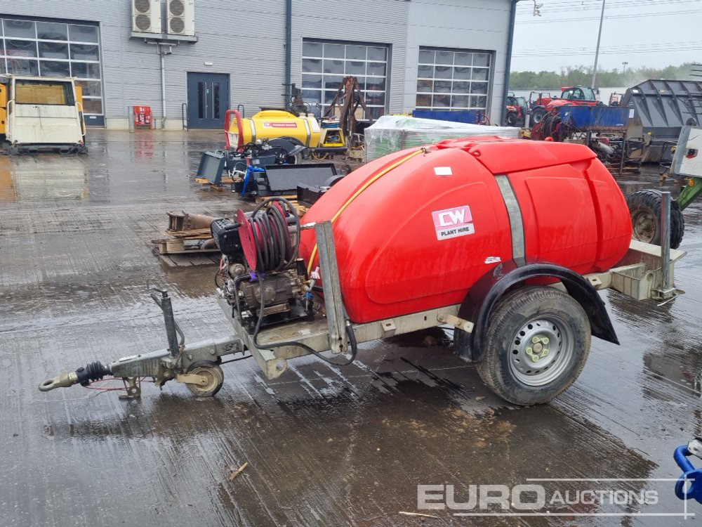 Taskman Single Axle Plastic Water Bowser, Yanmar Pressure Washer - מכונת לניקוי בלחץ: תמונה 2 Taskman Single Axle Plastic Water Bowser, Yanmar Pressure Washer - מכונת לניקוי בלחץ: תמונה 2
