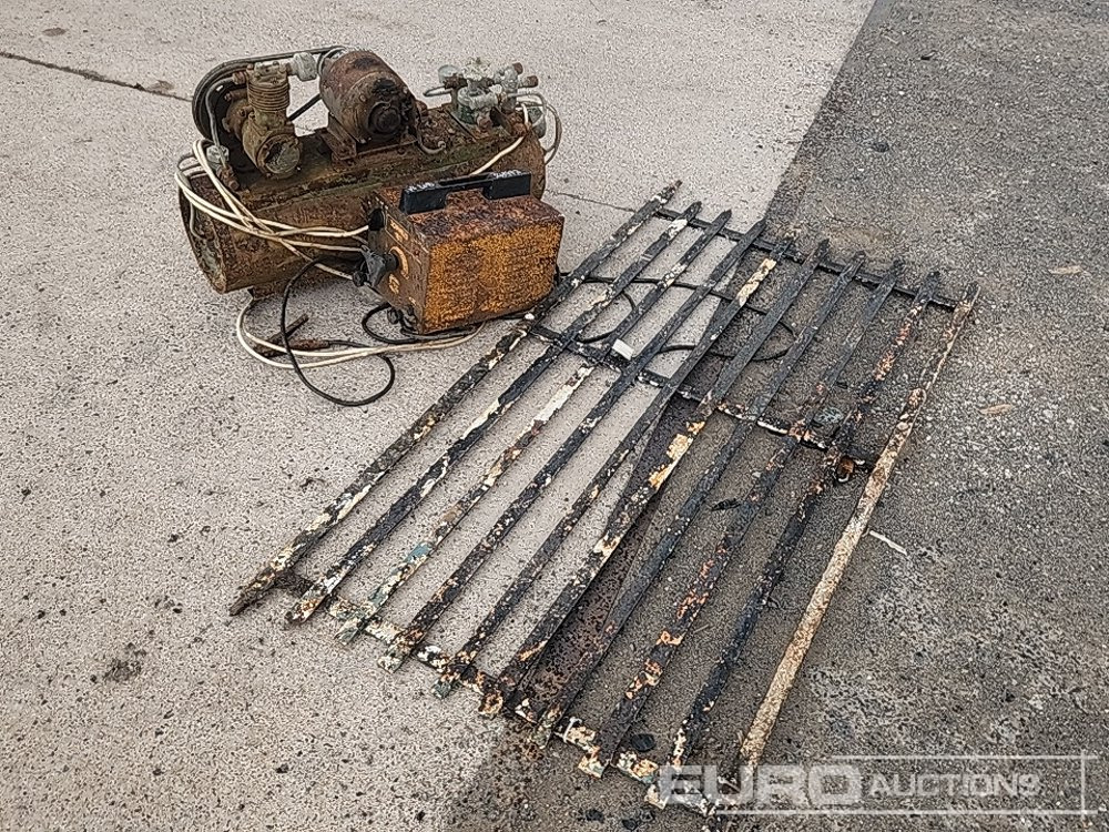 Topweld 180 Welder, Air Compressor, 36" Iron Gate - ציוד בנייה: תמונה 1 Topweld 180 Welder, Air Compressor, 36" Iron Gate - ציוד בנייה: תמונה 1