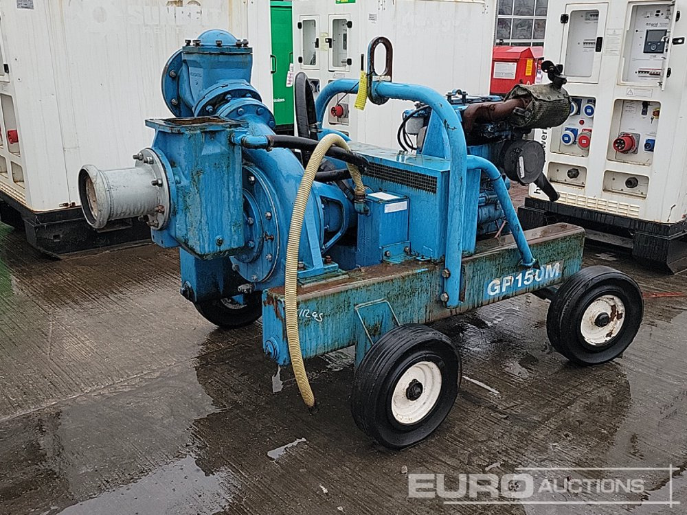 Twin Axle 6" Water Pump, Lister Engine - משאבת מים: תמונה 5 Twin Axle 6" Water Pump, Lister Engine - משאבת מים: תמונה 5
