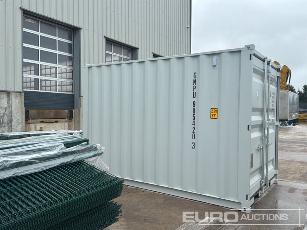 Unused 12ft Office Container, 1 End Door, 1 Window, 1 Side Door (Cannot Be Reconsigned) - מכולת משלוח: תמונה 3 Unused 12ft Office Container, 1 End Door, 1 Window, 1 Side Door (Cannot Be Reconsigned) - מכולת משלוח: תמונה 3