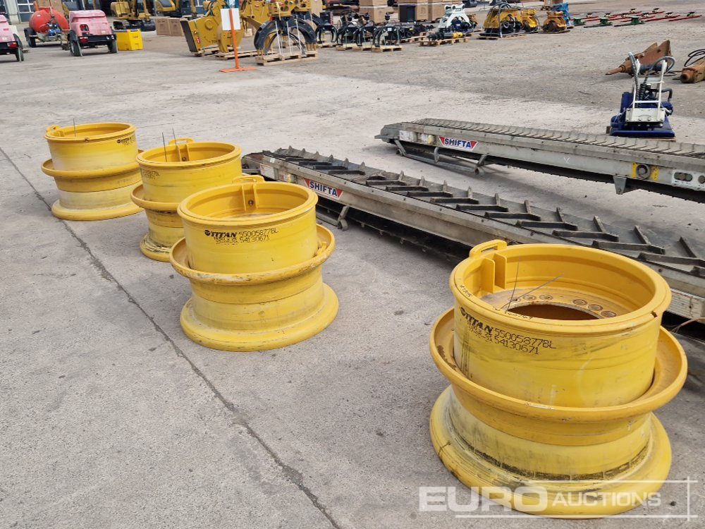 Unused 19.50 X 25 Rims (4 of) - צמיג: תמונה 2 Unused 19.50 X 25 Rims (4 of) - צמיג: תמונה 2