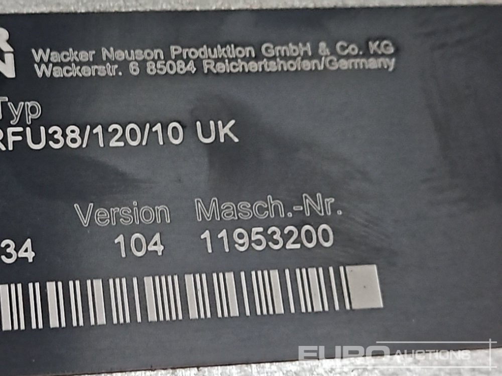 מכונת אספלט Unused 2024 Wacker Neuson IRFU38/120/10 UK: תמונה 14 מכונת אספלט Unused 2024 Wacker Neuson IRFU38/120/10 UK: תמונה 14