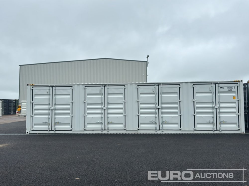 Unused 2025 40' Container, 4 Side Double Doors - מכולת משלוח: תמונה 2 Unused 2025 40' Container, 4 Side Double Doors - מכולת משלוח: תמונה 2