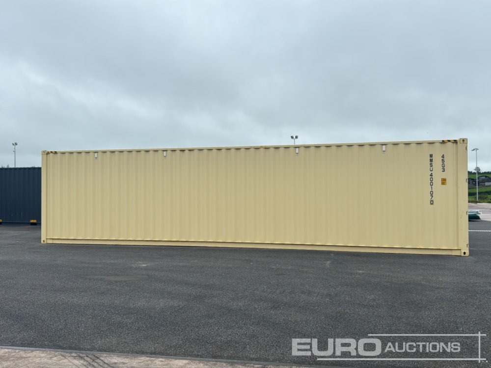 Unused 2025 40' Container, 4 Side Double Doors - מכולת משלוח: תמונה 2 Unused 2025 40' Container, 4 Side Double Doors - מכולת משלוח: תמונה 2