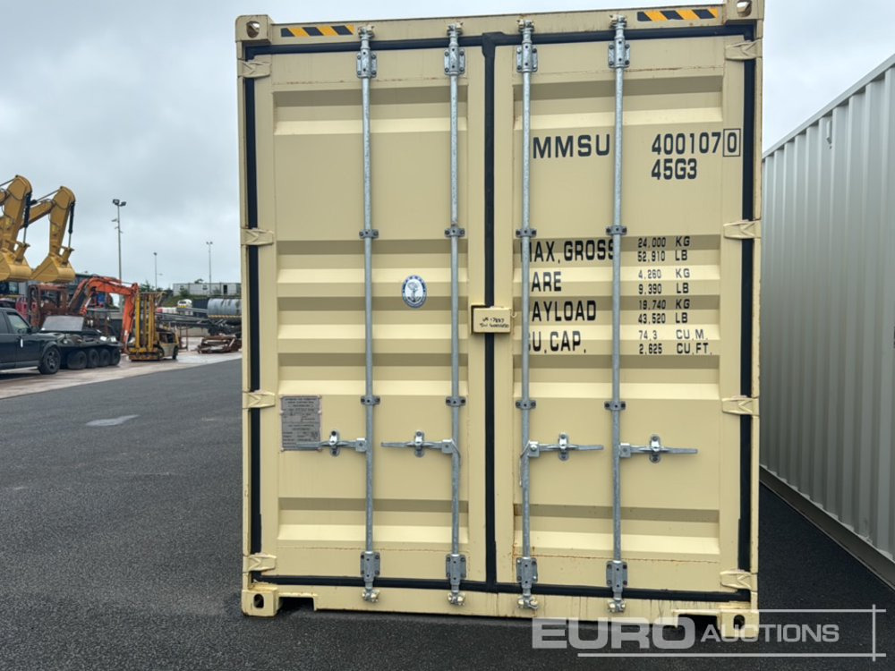 Unused 2025 40' Container, 4 Side Double Doors - מכולת משלוח: תמונה 4 Unused 2025 40' Container, 4 Side Double Doors - מכולת משלוח: תמונה 4