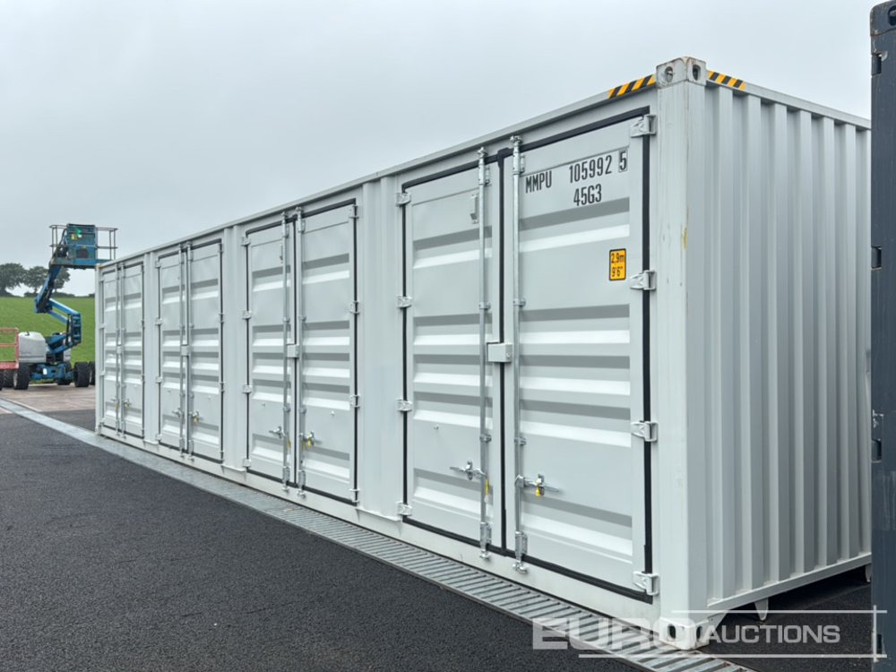 Unused 2025 40' Container, 4 Side Double Doors - מכולת משלוח: תמונה 3 Unused 2025 40' Container, 4 Side Double Doors - מכולת משלוח: תמונה 3