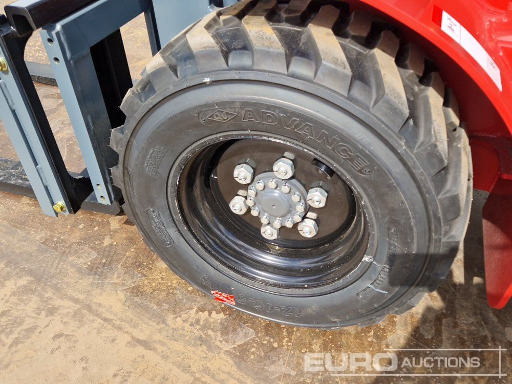 מלגזת שטח קשה Unused 2025 Apache CPCD35 Diesel Rough Terrain Forklift, 2 Stage Mast, Sideshift: תמונה 17