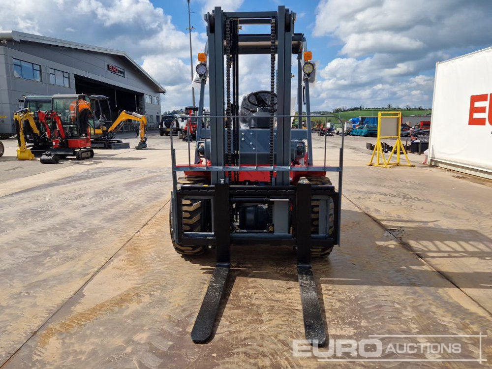 מלגזת שטח קשה Unused 2025 Apache CPCD35 Diesel Rough Terrain Forklift, 2 Stage Mast, Sideshift: תמונה 15