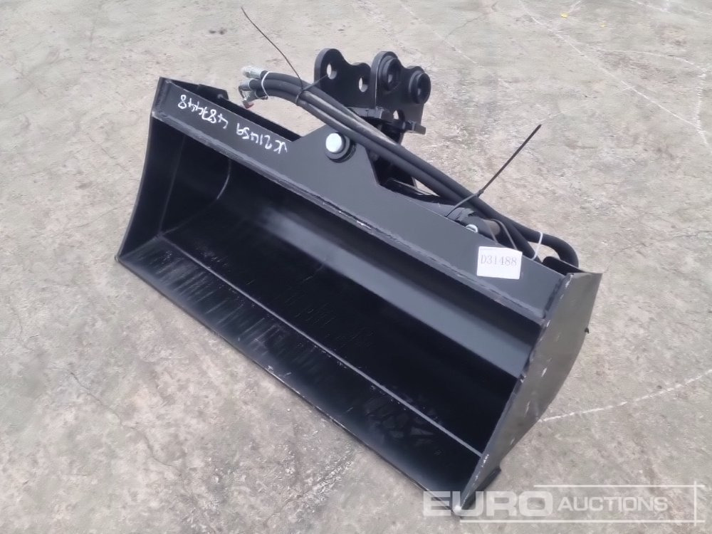Unused 2025 Captok 32" Hydraulic Tilting Bucket 25mm Pin to suit Mini Excavator - דלי: תמונה 1 Unused 2025 Captok 32" Hydraulic Tilting Bucket 25mm Pin to suit Mini Excavator - דלי: תמונה 1