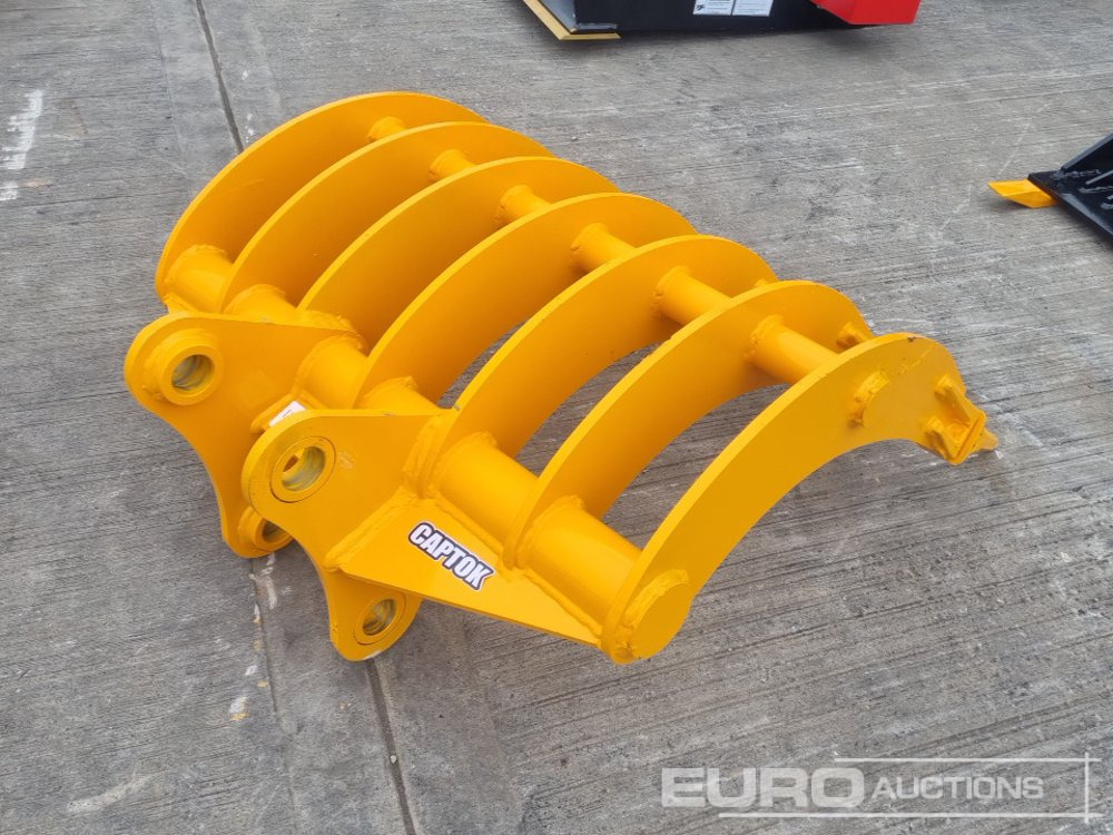 Unused 2025 Captok 34" Rake 45mm Pin to suit 4-6 Ton Excavator - דלי: תמונה 5 Unused 2025 Captok 34" Rake 45mm Pin to suit 4-6 Ton Excavator - דלי: תמונה 5