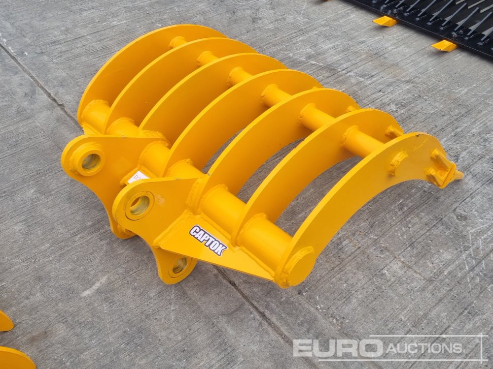 Unused 2025 Captok 44" Rake 45mm Pin to suit 4-6 Ton Excavator - דלי: תמונה 5 Unused 2025 Captok 44" Rake 45mm Pin to suit 4-6 Ton Excavator - דלי: תמונה 5