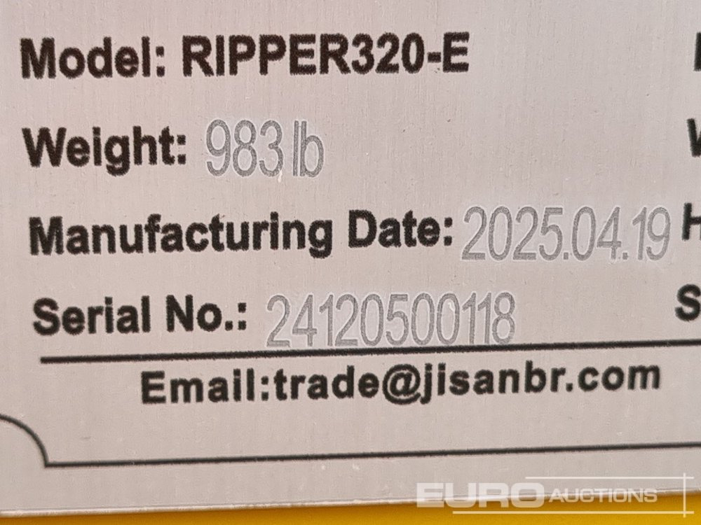חָדָשׁ דלי Unused 2025 Elephant  RIPPER320-E: תמונה 15