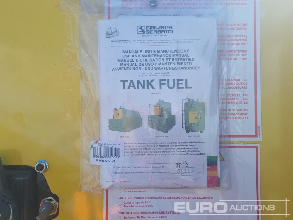 מכל אחסון Unused 2025 Emiliana Serbatoi TF9/50: תמונה 10