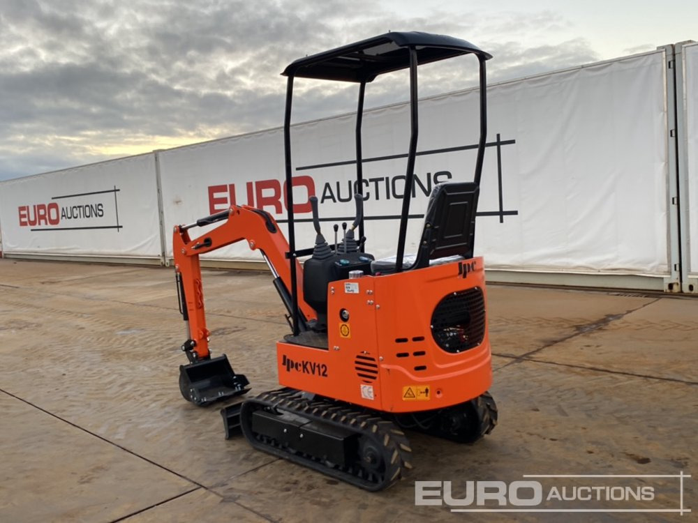 Unused 2025 JPC KV12 - מיני מחפר: תמונה 3 Unused 2025 JPC KV12 - מיני מחפר: תמונה 3