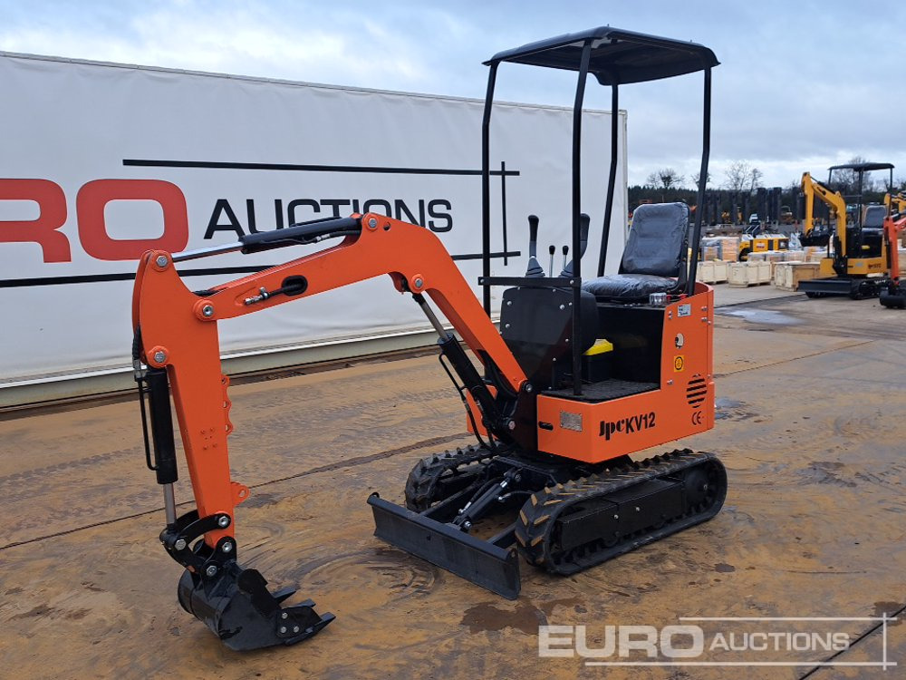 Unused 2025 JPC KV12 - מיני מחפר: תמונה 1 Unused 2025 JPC KV12 - מיני מחפר: תמונה 1