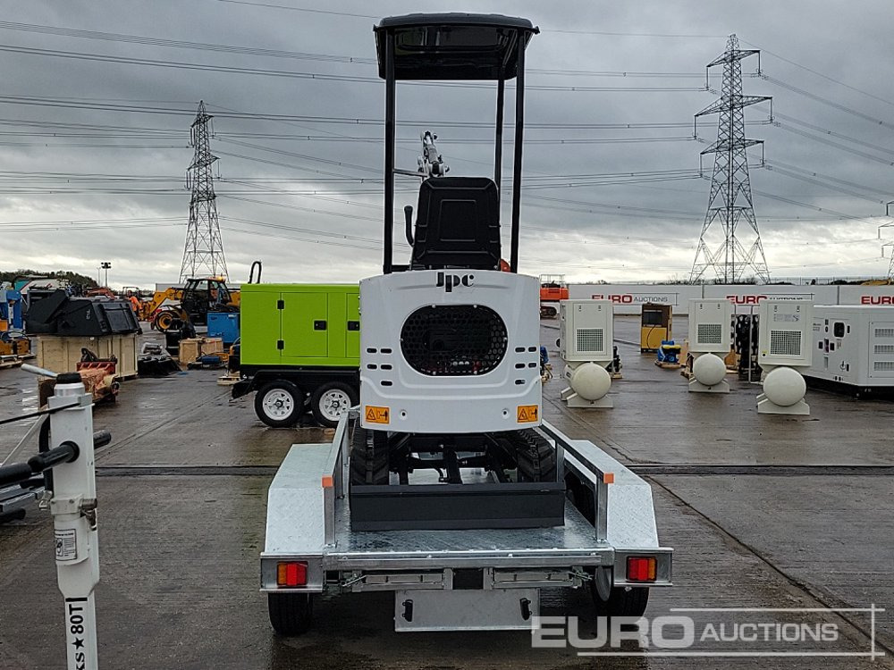 Unused 2025 JPC KV12 - מיני מחפר: תמונה 4 Unused 2025 JPC KV12 - מיני מחפר: תמונה 4