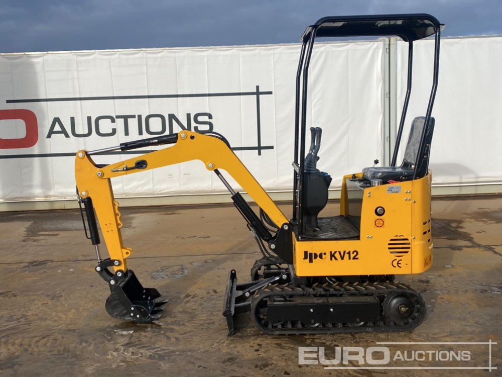 Unused 2025 JPC KV12 - מיני מחפר: תמונה 2 Unused 2025 JPC KV12 - מיני מחפר: תמונה 2